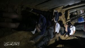 Secuestrados en un tunel en Gaza